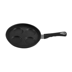 Pancake / blinis pan, aluminum, 26 cm, height 1 cm, induction - AMT Ga