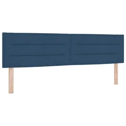 Vidaxl Vzglavje Modra 180 cm blago