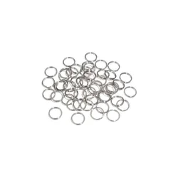Nerdjaući čelik 316-dupla alka 5 mm- 10 kom