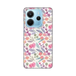 Torbica Silikonska Print za Xiaomi Redmi Note 14 4G (SRB) Watercolor Flower