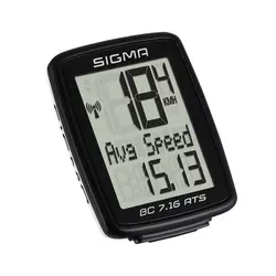 Sigma Bc 7.16 Ats, biciklistički brojač, crna