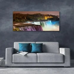 tulup.si Slika na platnu Forest slap narava 140x70 cm