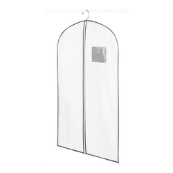 Bela viseča vrečka za oblačila Compactor Suit Bag White