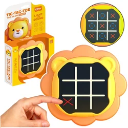 slomart LEAN TOYS Elektronska igra 3v1: Križci in krožci, Memory, Lev
