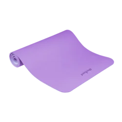 REBEL ACTIVE Strunjača prostirka za jogu, pilates i fitnes 183x61 cm 1 cm TPE ljubičasta RBA-3158-2PU