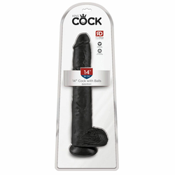 KING COCK 14” With Balls
