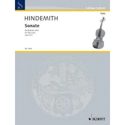 HINDEMITH:SONATE OP.25/1 VIOLA SOLO