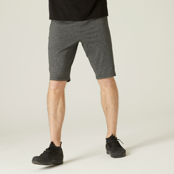 Temno sive moške kratke hlače za telovadbo