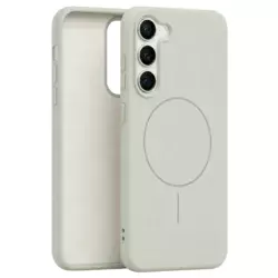 Velvet Touch MagSafe maska za Samsung Galaxy S23 - Siva