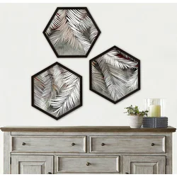 Wallity Uramljena slika 6GEN157879, 35x35 cm, 3 dela