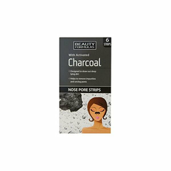 BEAUTY FORMULAS Trake za uklanjanje mitisera Aktivni ugalj 6/1