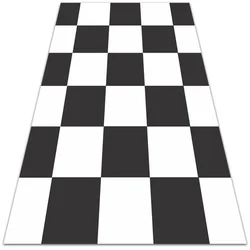 Decormat Podloga pvc Šahovna plošča 60x90 cm