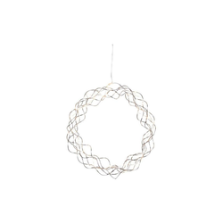 Eglo 411015 - LED božićna dekoracija CURLY 30xLED/0,064W/230V sjajni hrom