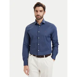 Tommy Hilfiger Srajca MW0MW43756 Mornarsko modra Regular Fit