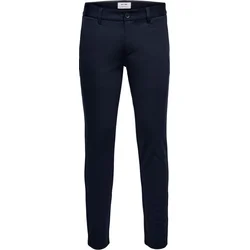 Only & Sons Chino hlače Mark, modra
