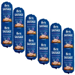 BRIT Sausage Chicken & Rabbit 6x800 g