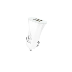 LP DENMEN DZ06 Auto punjač 2xUSB Fast 3,1A BELI