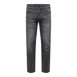 Only & Sons Kavbojke ONSWeft siv denim