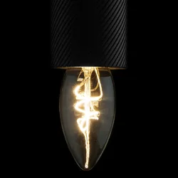 Segula LED Elegant Line E14 3W sveča 2.700 K žarilna nitka dim - Steklo