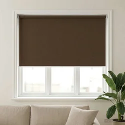 Vanjska roleta 90% blokada UV zraka Smeđa 140 x 140 cm HDPE