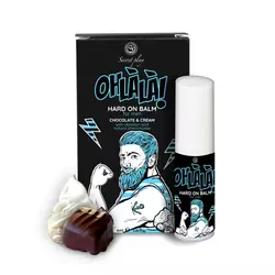 Secret Play OhLaLa! Hard On Balm for Men with Vibration and Natural Pheromones 6ml