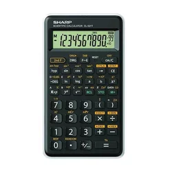 Kalkulator tehnički 10+2mesta 146 funkcija Sharp EL-501T-WH crno beli