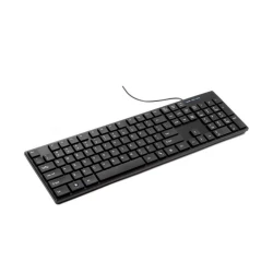 XPLORE XP1251 Tastatura, Slim, US, Crna