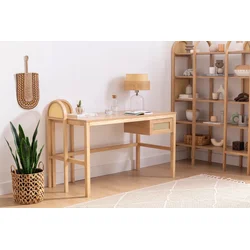 Hanah home Radni sto 130x73,5x60?cm Bež