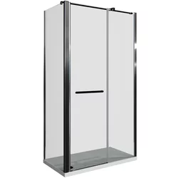 Armal ARMAL pravokotna tuš kabina Modul 70, krom profili, prozorno steklo - Armal MODULK 160x70