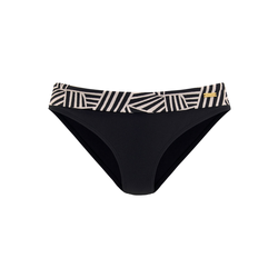 LASCANA Bikini hlačke bež/črna