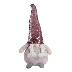 FESTA Novogodišnja figura Patuljak Devojčica Cupid 20, 56cm, Roze