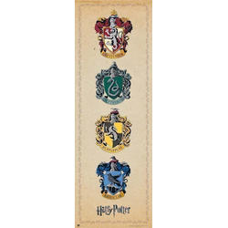 Harry Potter PLAKAT PUERTA HARRY POTTER ESCUDOS, (20837710)