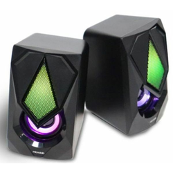 MICROLAB B25 Stereo zvucnici black/ 6W RMS (2 x 3W)/ USB power/ 3/5mm RGB