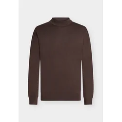 SCOTCH & SODA Pulover Seasonal Core čokolada