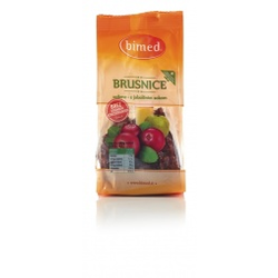 Suhe brusnice z jabolčnim sokom, Bimed, 150g