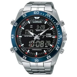Lorus RW623AX9 Analog-Digital Alarm Chronograph 46mm 10 ATM