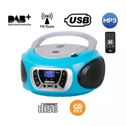 Trevi CMP 510 Boombox CD player, plavi