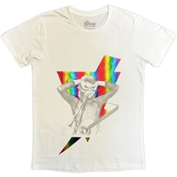 David Bowie Holographic Bolt (Foiled) White M Majica