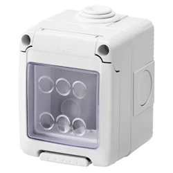 Gewiss System, nadgradna kutija 2M, IP55, siva ( Gw27042 )
