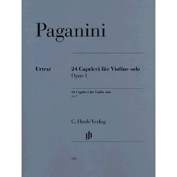 PAGANINI:24 CAPRICCI OP. 1