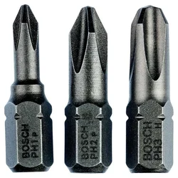 Bosch 3-delni set bitova odvrtača za Pozidriv šrafove sa ukrštenim prorezom (PZ) 2609255967