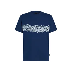ONEILL Majica Uni Flower temno modra/off-bela