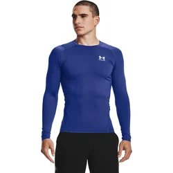 Majice Under Armour Hg Armour Comp LS Royal/ White XXXL