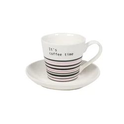 PORCELAN SET ZA KAFU 180ml 6/1 (PRUGE/ROZE) RXG-N18080D