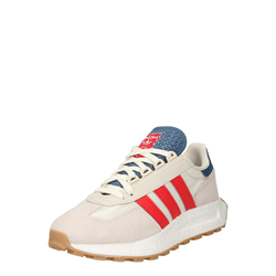 ADIDAS ORIGINALS Niske tenisice RETROPY E5, bijela / crvena / boja pijeska / mornarsko plava