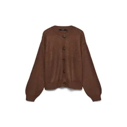 VERO MODA Pletena jopa VMLea rjava