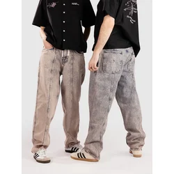 Jacker 3 Stripes Dyed Denim Jeans grey