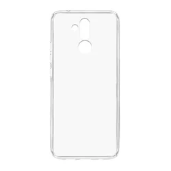 Maska za telefon ULTRA TANKI SILIKON za Huawei Mate 20 Lite, Bela