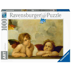 Ravensburger - Puzzle Raffaello: La Donna Velata, 1516 - 1 000 kosov