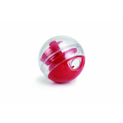 Beeztees Rdeča plastična žogica za mačke Twirly 5,5 cm
